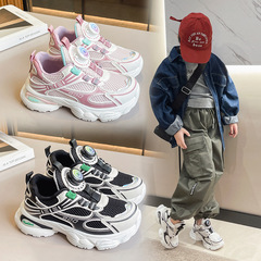 Big Bear 2024 Spring Children's Shoes Boys' Sneakers Lightweight Casual Shoes for Middle and Older Children Youth Trendy Shoes Dropshipping