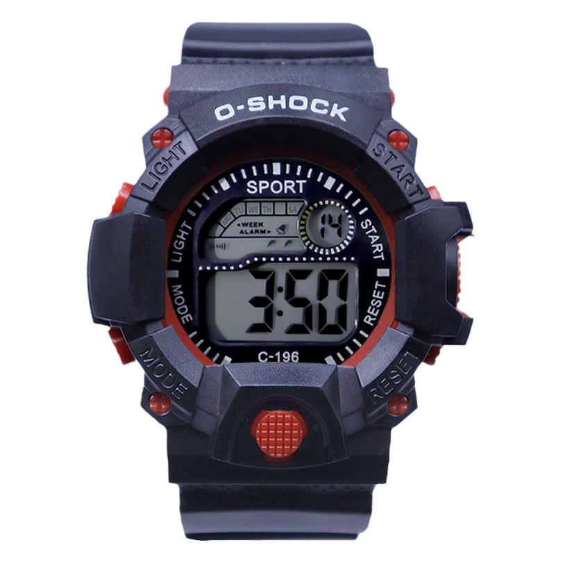 Youth multi-functional watch high-looking junior high school student party Korean simple waterproof sports electronic watch wholesale