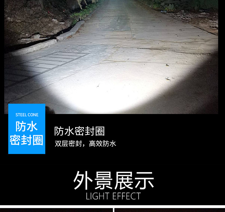 Modified External Electric Motorcycle Lights, Ultra-Bright 12V-60V Three-Wheel Electric Vehicle High-Intensity Led Headlights, Powerful Spotlights