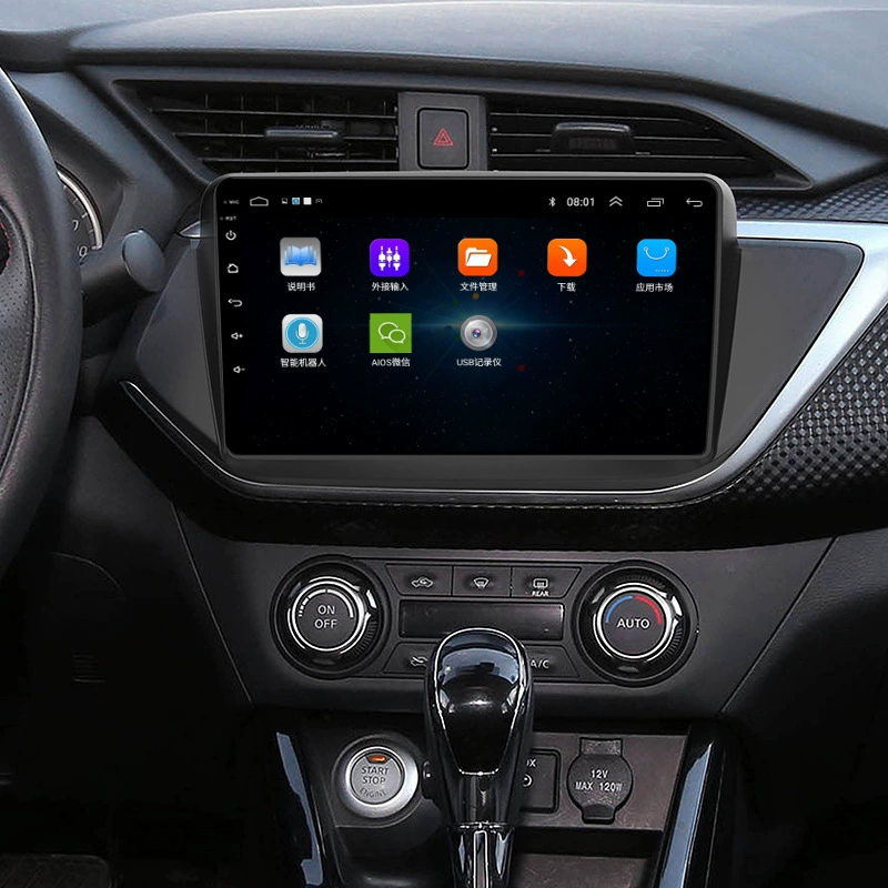Смарт Bluetooth Сенсорный все в одном пластик и стальная структура автомобильный большой экран синий птица 9-дюймовый емкостной экран навигационный прибор