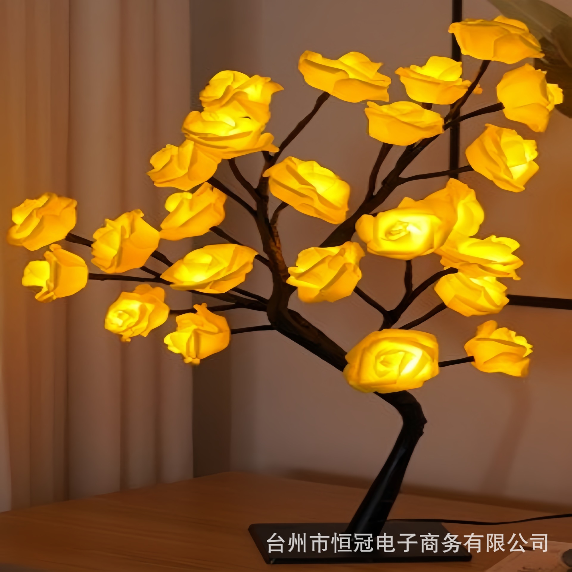 24L 옐로우 로즈 [따뜻한 빛 일회용 모델]