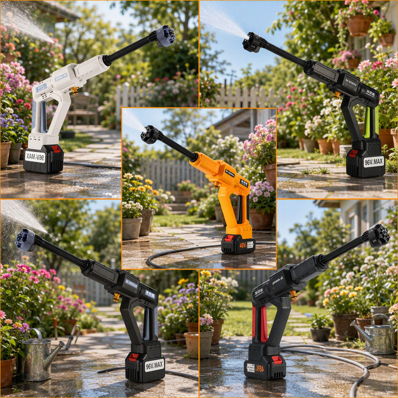 Directly Supplied from the Manufacturer, Wireless Brushless High-Power Car Washing Machine, Household High-Pressure Lithium Battery Water Gun, Spray Gun, Atomizing, Rechargeable Directly Supplied from the Manufacturer, Wireless Brushless High-Power Car Washing Machine, Household High-Pressure Lithium Battery Water Gun, Spray Gun, Atomizing, Rechargeable