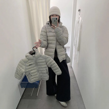亲子儿童轻薄棉衣排骨男女童羽绒棉服外套2025新款冬季棉袄面包服