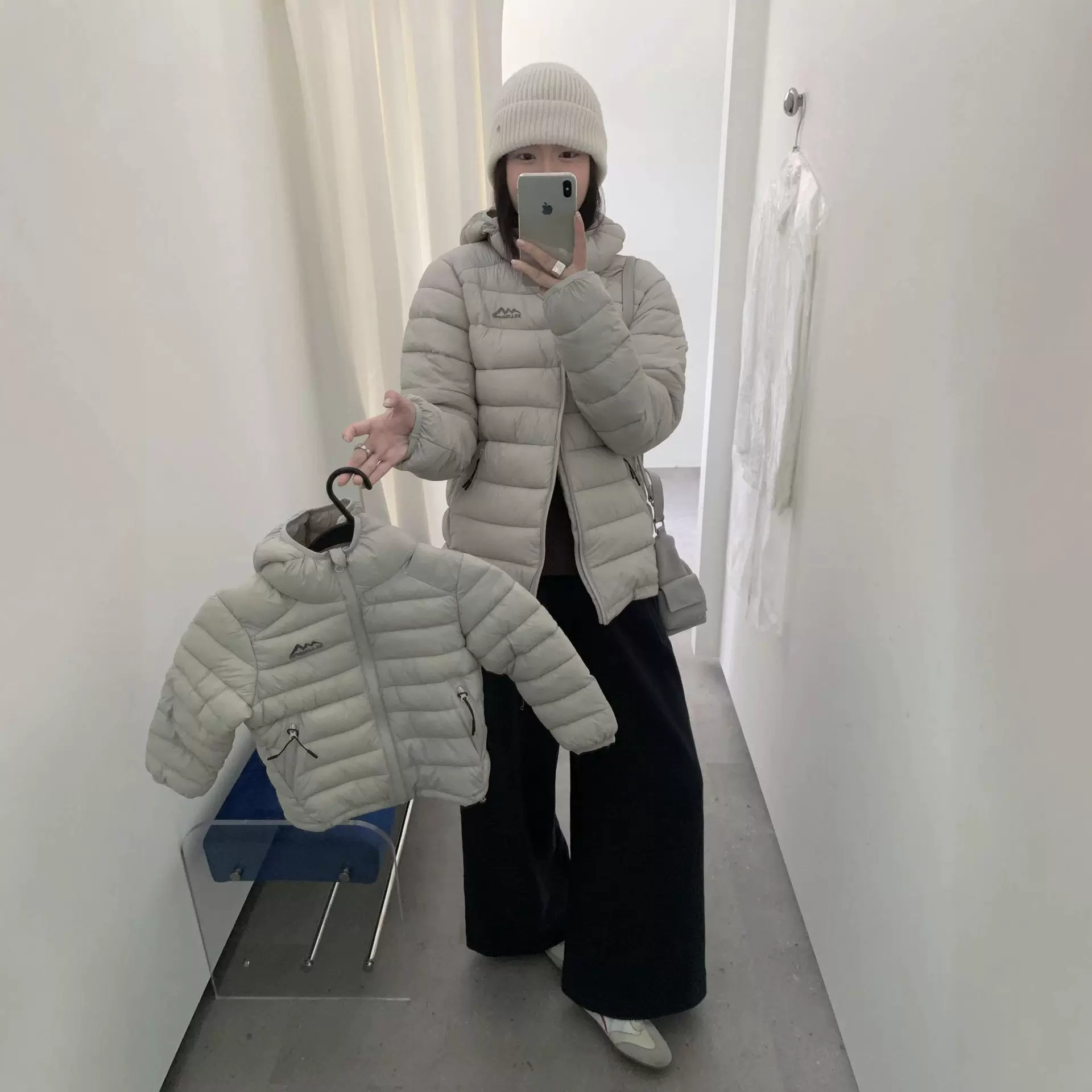 亲子儿童轻薄棉衣排骨男女童羽绒棉服外套2025新款冬季棉袄面包服