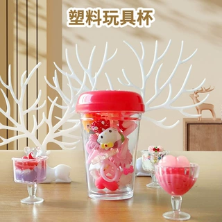 厂家韩版圆杯一次皮筋发绳发圈发卡罐装小抓夹罐小圆杯发饰儿童款