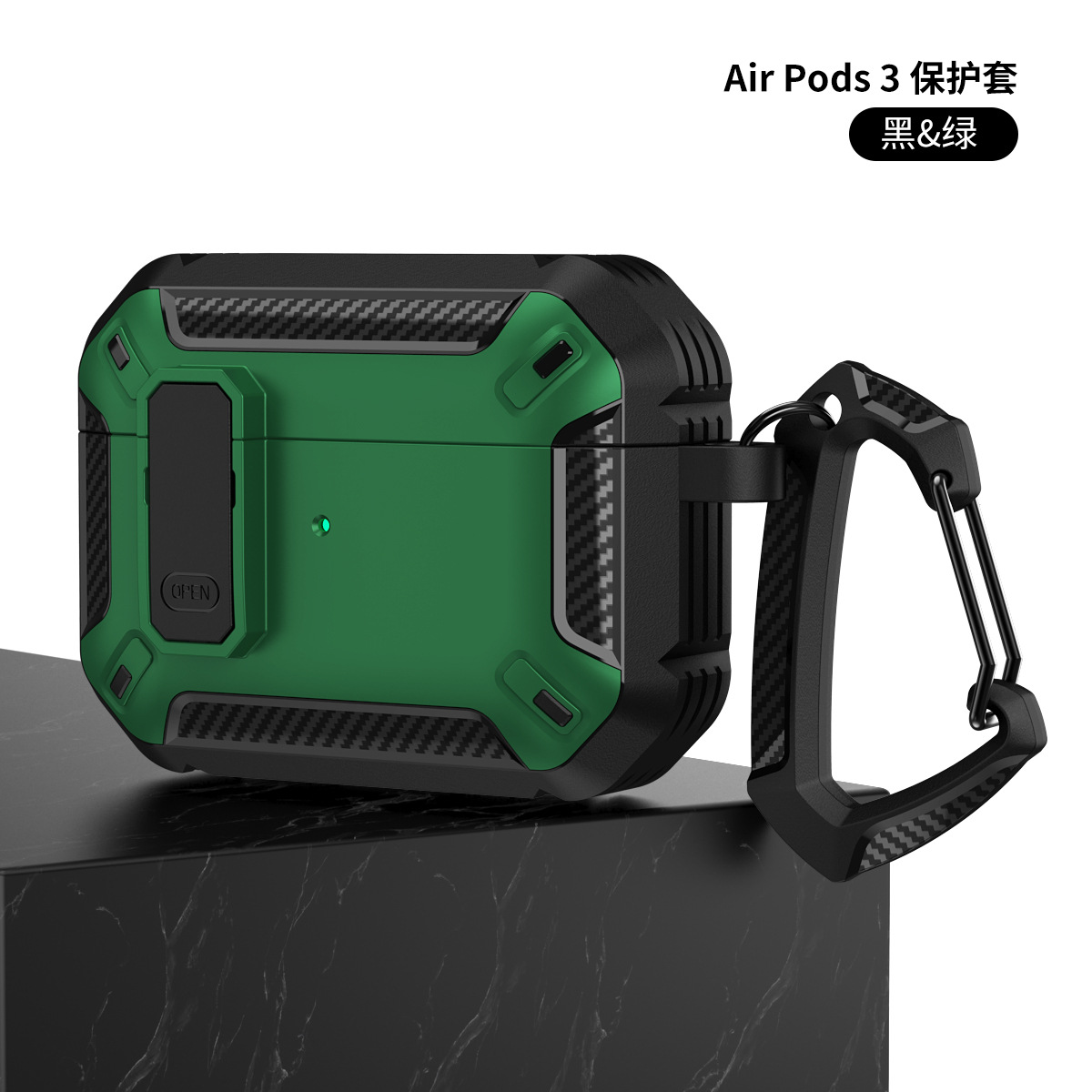 Nuevo modelo de funda protectora para Airpods Pro 3, funda protectora para auriculares Apple de 4.ª generación, funda para auriculares Airpods 4 con interruptor