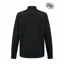 25南油驴家串珠标识衬衫男款韩版宽松中长款刺绣字母长袖衬衣秋款