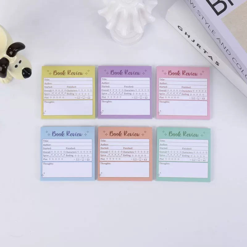 厂家批发异型便利贴六色彩色异性留言便利贴办公记事手写便利贴