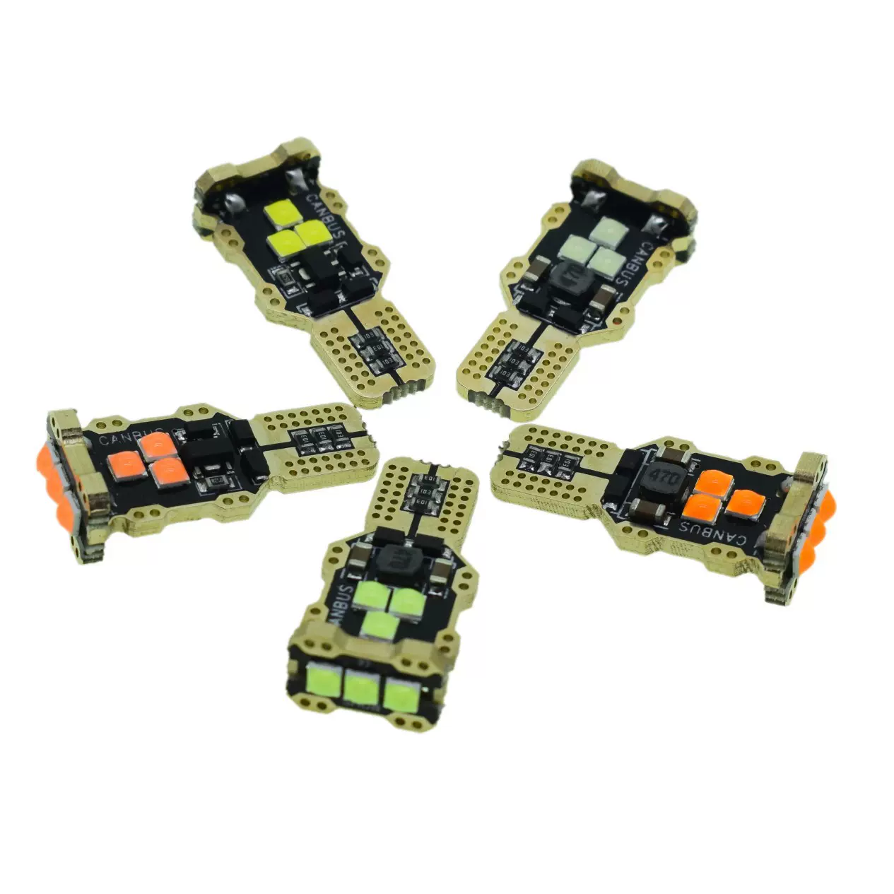 汽车LED倒车灯T15 3030 9SMD球头 无极解码恒流宽压12-24V转向灯