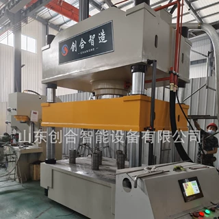 重型 500 吨大台面四柱液压机，维护便捷，工厂大吨位压制优选
