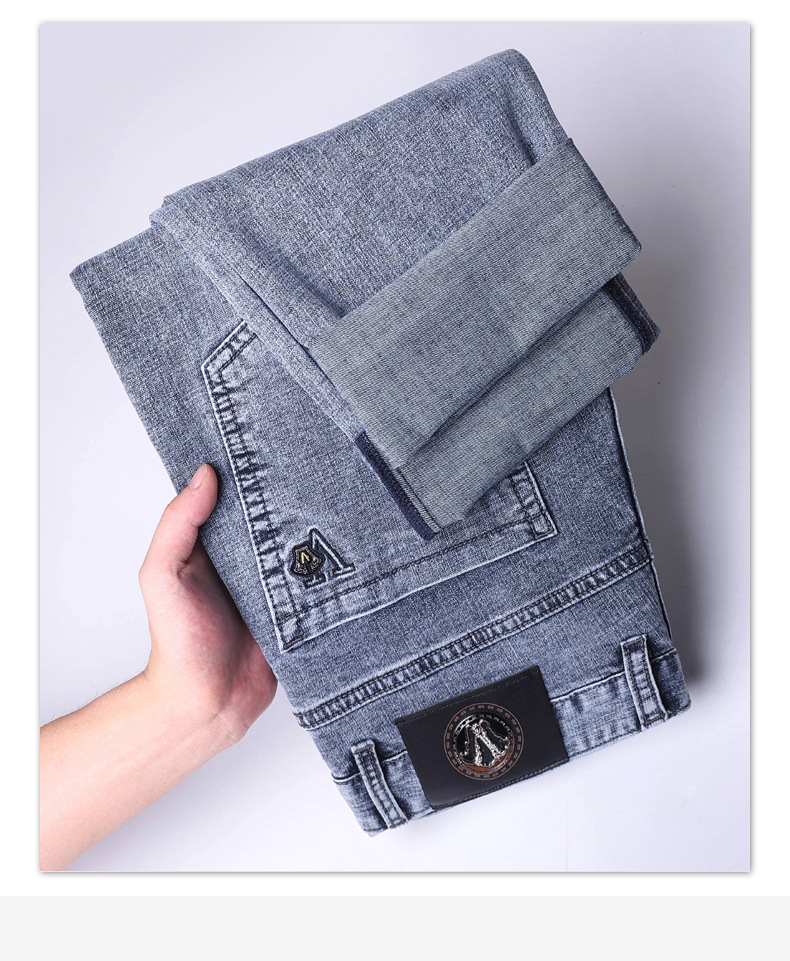 Herren Jeans Mit Geradem Schnitt Für Einen Legeren Look_voghion.com