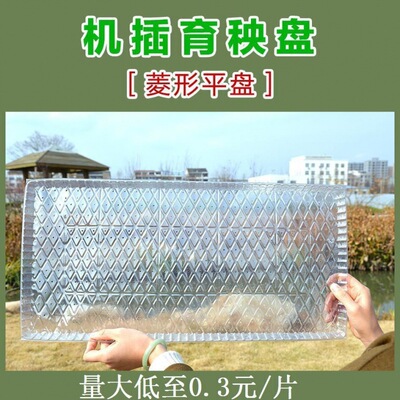 Seedling tray Rice Raise rice seedlings thickening PVC transparent Flat disc 9 Transplanter Kubota Floppy disk Manufactor