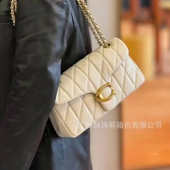 Koujia 新しいラムスキンタビーゴッドワインバッグスモールフレグランススタイル菱形ショルダー脇の下バッグクロスボディバッグチェーンバッグ