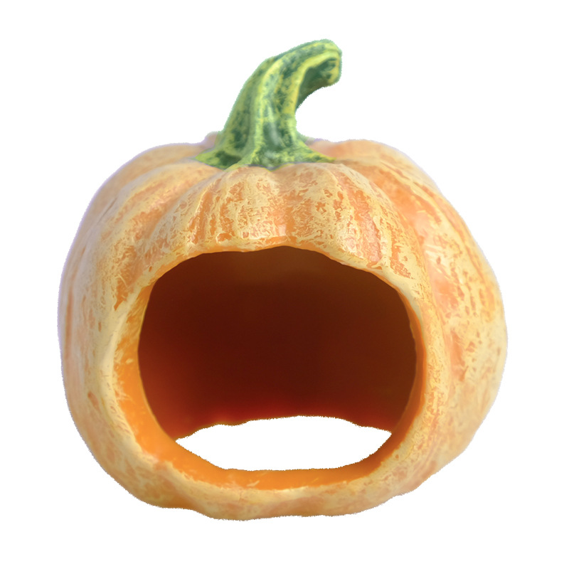 Acuario Peces de calabaza gordos y delgados para evitar la casa, resina, protección del medio ambiente, simulación de Halloween, lámpara de calabaza, juguete resistente a las caídas