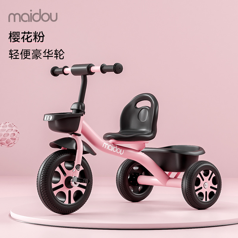 Triciclo para niños, carro de bebé, bicicleta para niños pequeños, bicicleta para niños de 1 - 3 - 5 años image 12