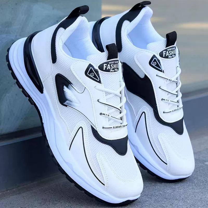 Мужские кроссовки весна и лето дышащая сетчатая спортивная обувь повседневные кроссовки мужская мягкая подошва беговые кроссовки DY высокие кроссовки