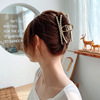 Elegant crab pin from pearl, shark, hair accessory, hairgrip, hairpins, South Korea, internet celebrity, new collection