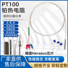 跨境PT100铂热电阻引线感温线 耐高温K型热电偶温度传感器探头