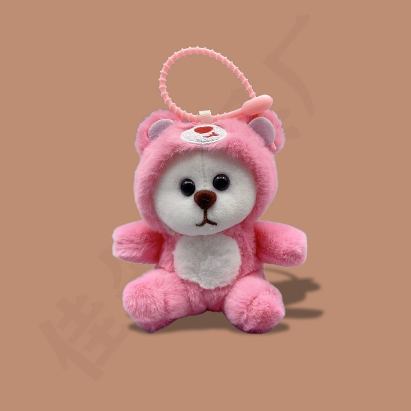 Cross-Border New Plush Pendant School Bag Pendant Doll Lina Bear Doll Doll Keychain Toy Jewelry Wholesale