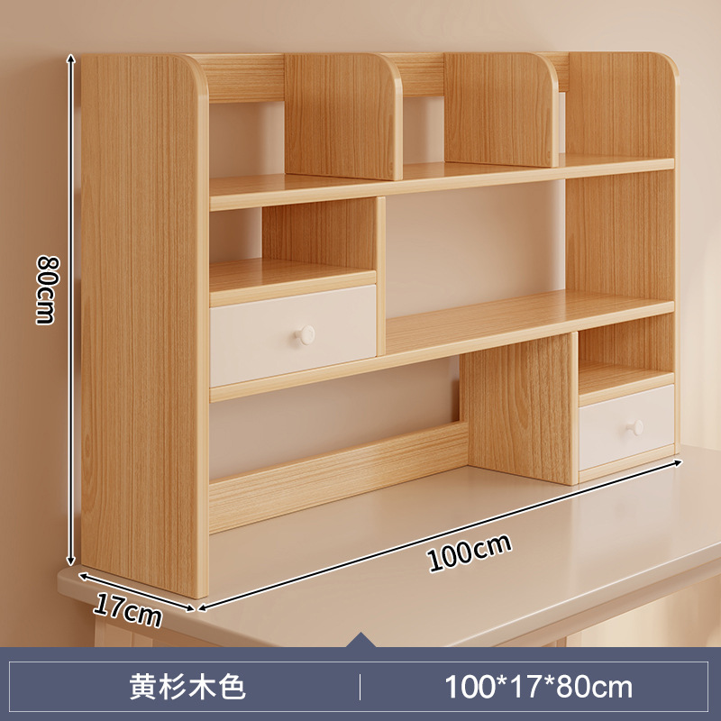 Estante de almacenamiento de cosméticos de escritorio de almacenamiento de escritorio de 2024 nuevo tipo de estante de almacenamiento doméstico pequeño multicapa en el tocador de chicas