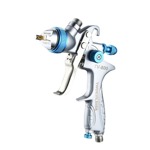 Manufacturer TV-800 automotive topcoat varnish paint spray gun high and wide atomized HVLP paint-saving pneumatic spray gun