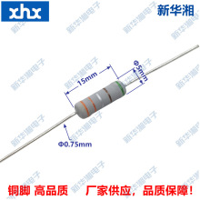 无感线绕电阻无感绕线NKNP2W3WS 0R33 0.33R 1%粗铜脚T73编带