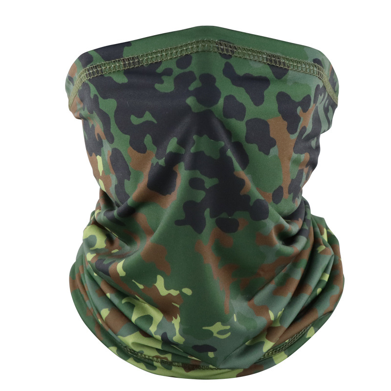 Verano hielo bib máscara respirada para montar al aire libre cubierta de sombrilla solar cubierta de cuello de motocicleta