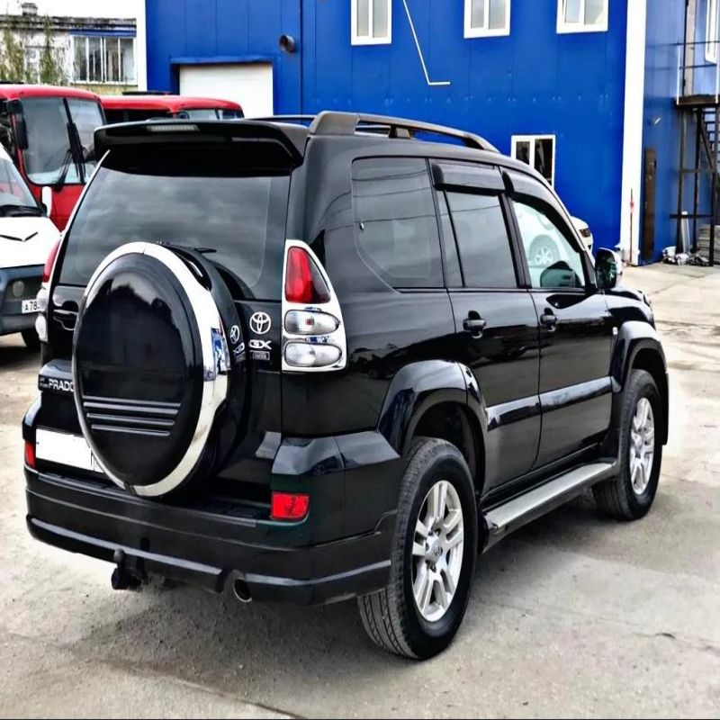 Aplicable a Prado dominante 2700 lc120 03-09 pantalla grande luz trasera marco manija puerta tazón niebla lámpara Decoración