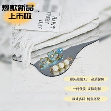 跨境收腰扣套装多功能收腰神器衣服百搭装饰胸针防走光扣珍珠别针