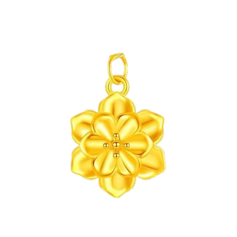 여섯잎꽃펜던트 (약 0.5g)