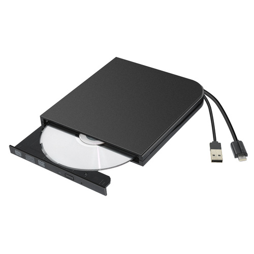 Manufacturer wholesale mobile external optical drive USB2.0 interface DVD-RW notebook desktop computer universal recorder