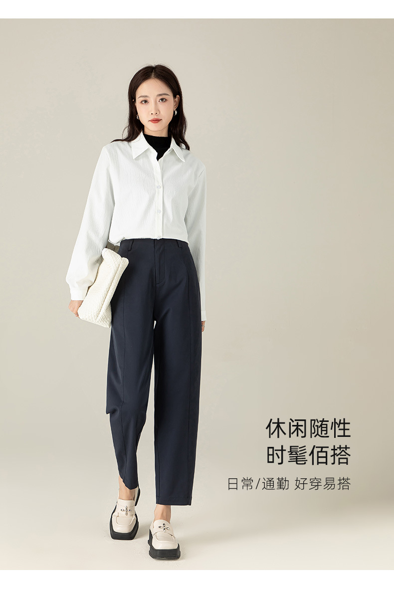 Quần ống loe dáng xòe nữ phiên bản đặc biệt châu Âu, thiết kế che khuyết điểm, thon gọn dáng người — Đỏ Ankla chi tiết 19