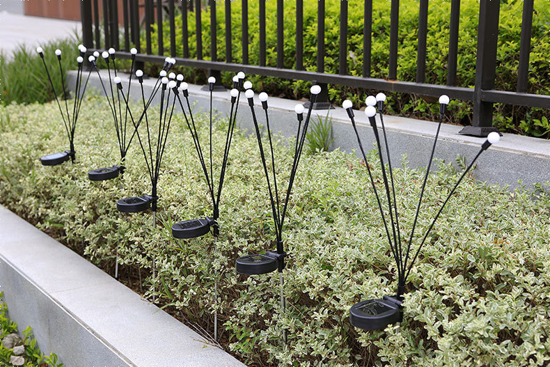 跨境亚马逊太阳能风动萤火虫灯庭院花园装饰草坪灯户外防水插地灯详情10