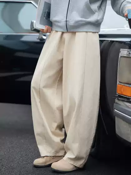 Wide-Leg Drawstring Lounge Pants with Flowy Silhouette — New Spring/Summer Drop, Streetwear-Inspired Casual Trousers