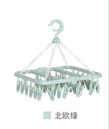 스퀘어 32 클립 노르딕 그린 1개
