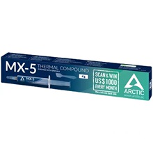 Arctic MX-5 2g 4g 8g20g装导热硅脂 笔记本CPU显卡散热膏硅脂油