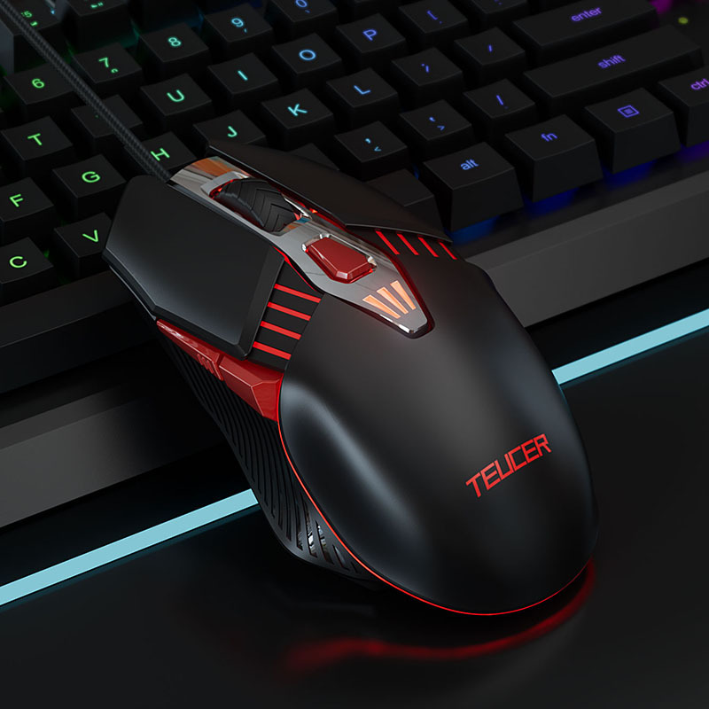 Gaming Keyboard Mouse Combo Mechanical Wired Set For Pc Laptop_voghion.com