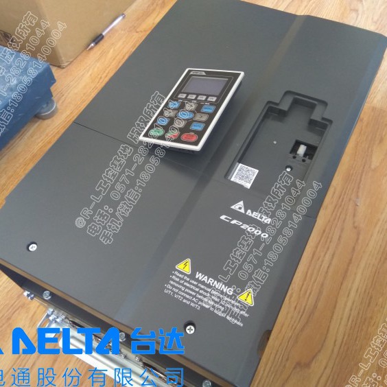 原装台达重载CP2000变频器器VFD185CP43s-21 3相380V 55KW 高清图