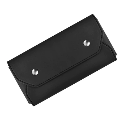 Cross-Border Popular Sunglasses Holder, Creative Car Sun Visor Storage Clip, Multifunctional Car Glasses Clip (Car Glasses Clip/Bill Clip) - black