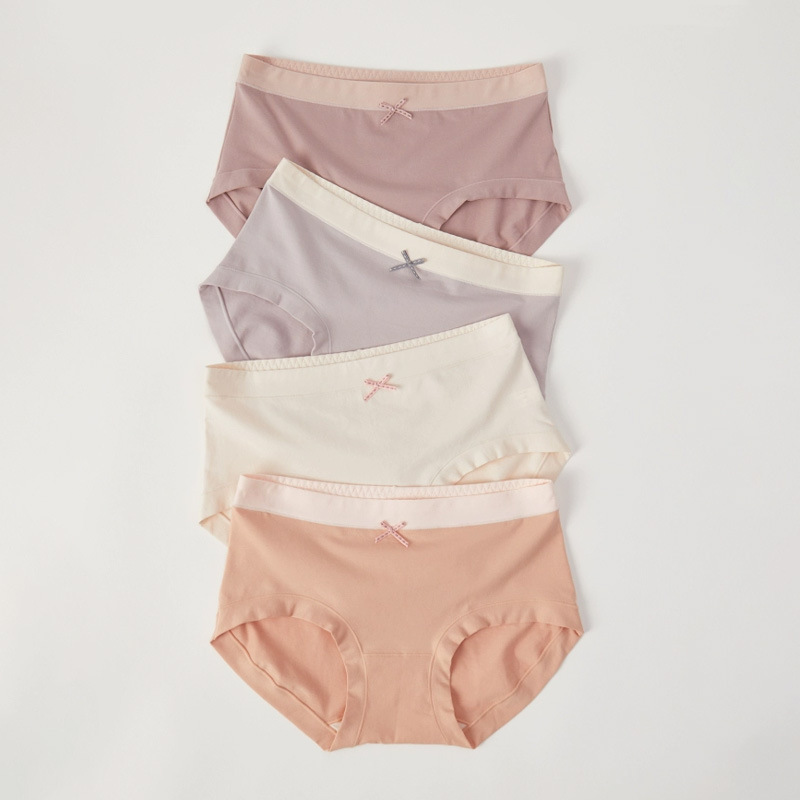 All-Cotton Underwear for Women during Menstruation, Individually Packaged, Factory Wholesale, Boxer Briefs, Anti-Exposure Women's Underwear