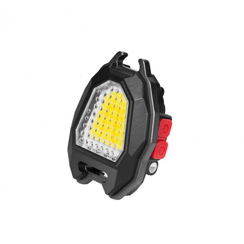 Multifunctional flashlight bright mini COB keychain light emergency repair work light cigarette lighter led backpack light