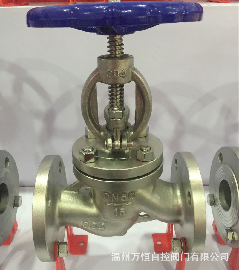 不锈钢截止阀 DN50不锈钢国标J41W-16P截止阀 温州截止阀批发
