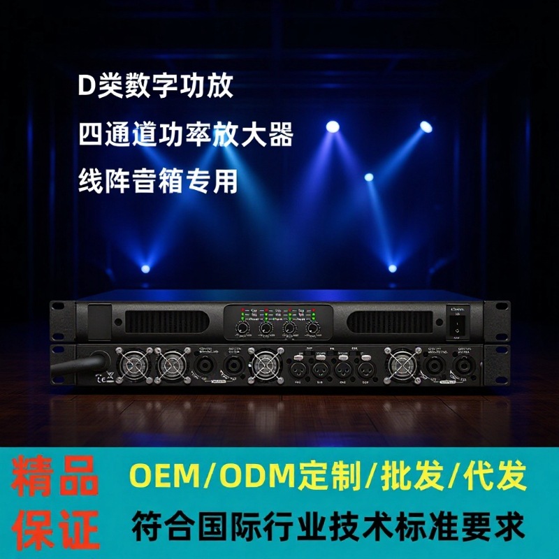 KTV amplificador de potencia dedicado de alta potencia AMPLIFICADOR DE POTENCIA DE NIVEL trasero puro subwoofer amplificador de potencia profesional