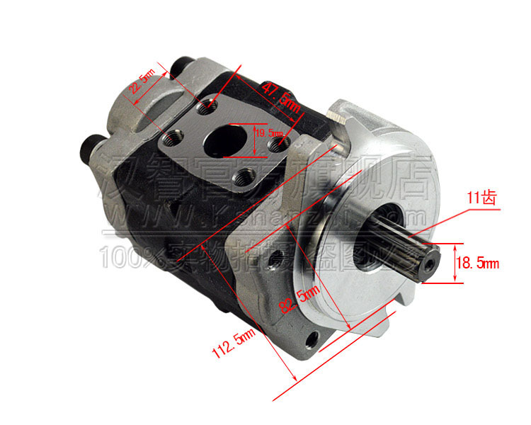 Bomba de engranajes hidráulicos DSG05A20F1H9-L224C adecuada para la bomba hidráulica de accesorios de carretilla elevadora eléctrica Baoli
