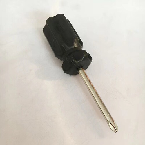 Factory wholesale hardened 5.0mm one-word cross black large carrot furniture bathroom delivery 5.0 cross screw