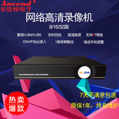 8/16/32 road network Digital Video Recorder 720p/1080p/4K Digital HD NVR Monitoring host