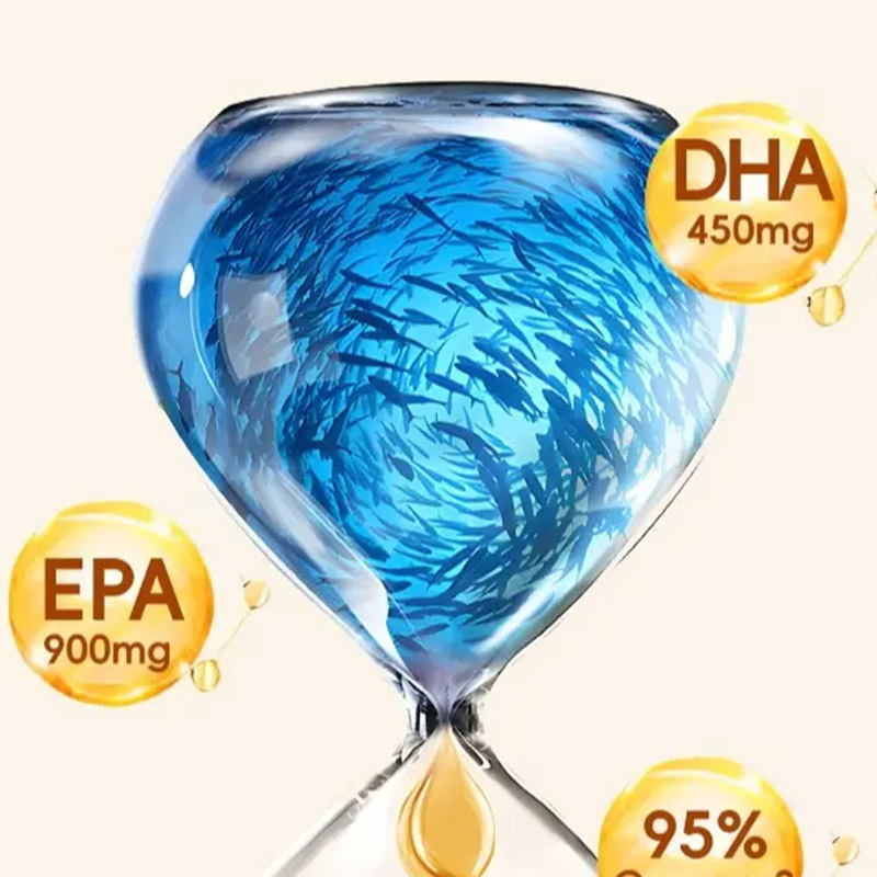 Okm欧可米鱼油深海鱼油omega3软胶囊高浓度白头发男女通用|undefined