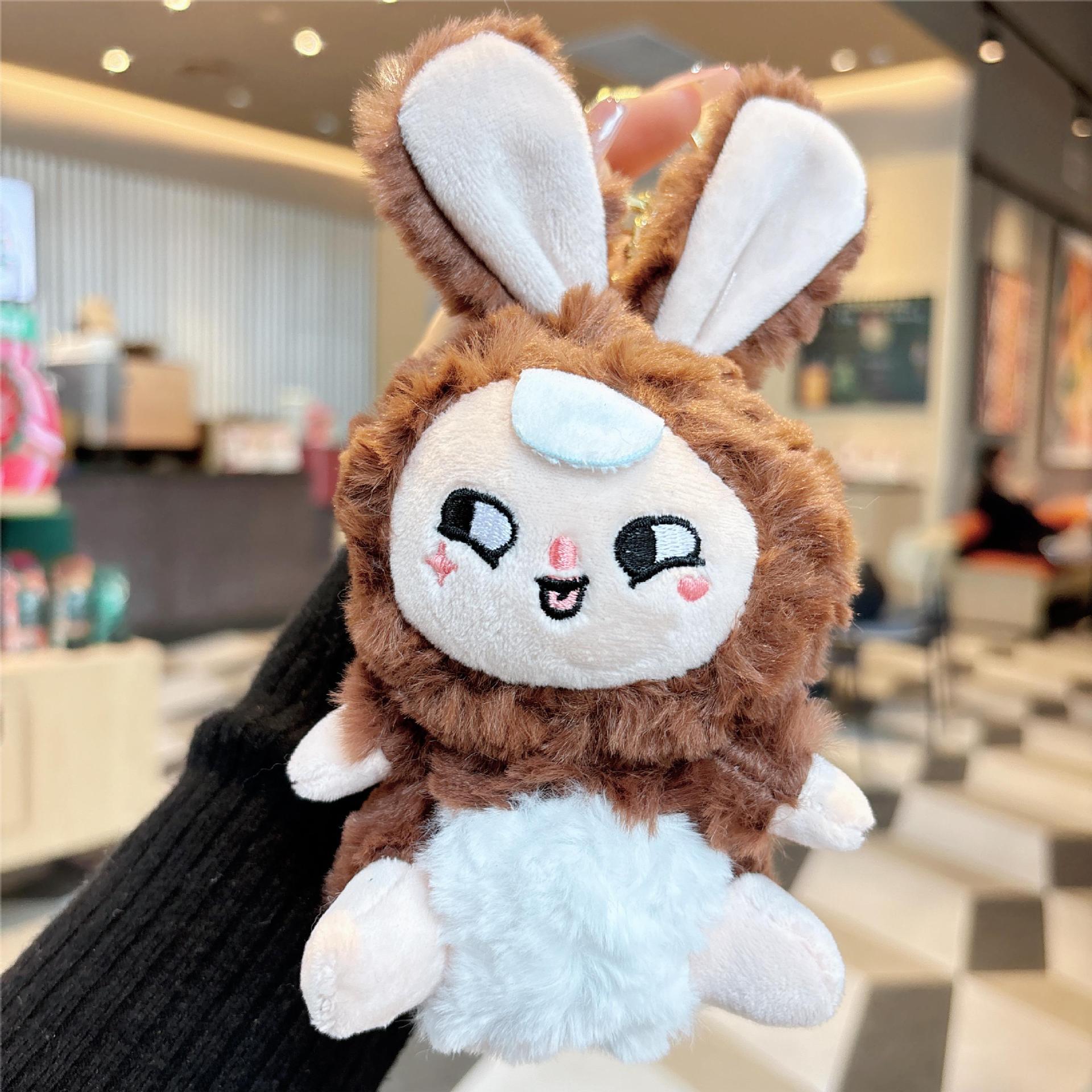 140g Weight Bag Pendant, Keychain Classification 1 Piece Quantity Holiday, Daily Occasion Plush Material Cartoon Character Pattern Unisex Gender Cute Style 1 Piece Cute Cartoon Character Plush Unisex Bag Pendant Keychain 9
