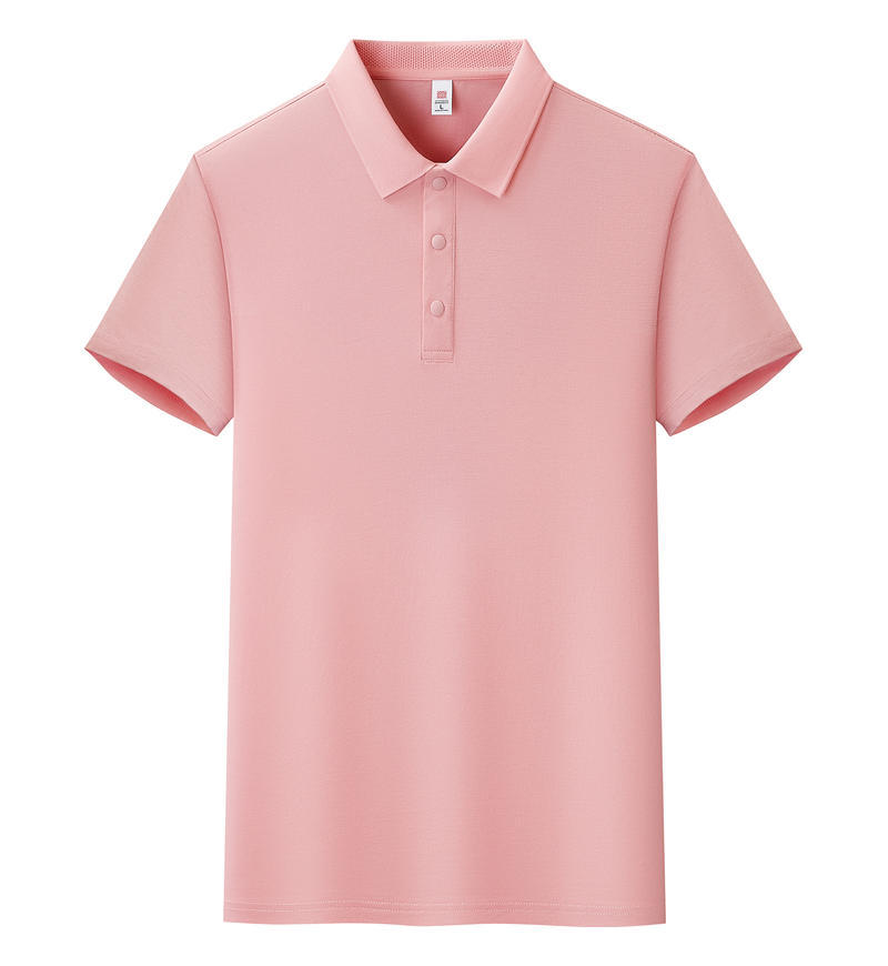 Camisas de polo de tamaño grande personalizadas impresión de logotipo transfronterizo de verano de hielo ropa de trabajo equipo de trabajo camiseta de manga corta personalizada