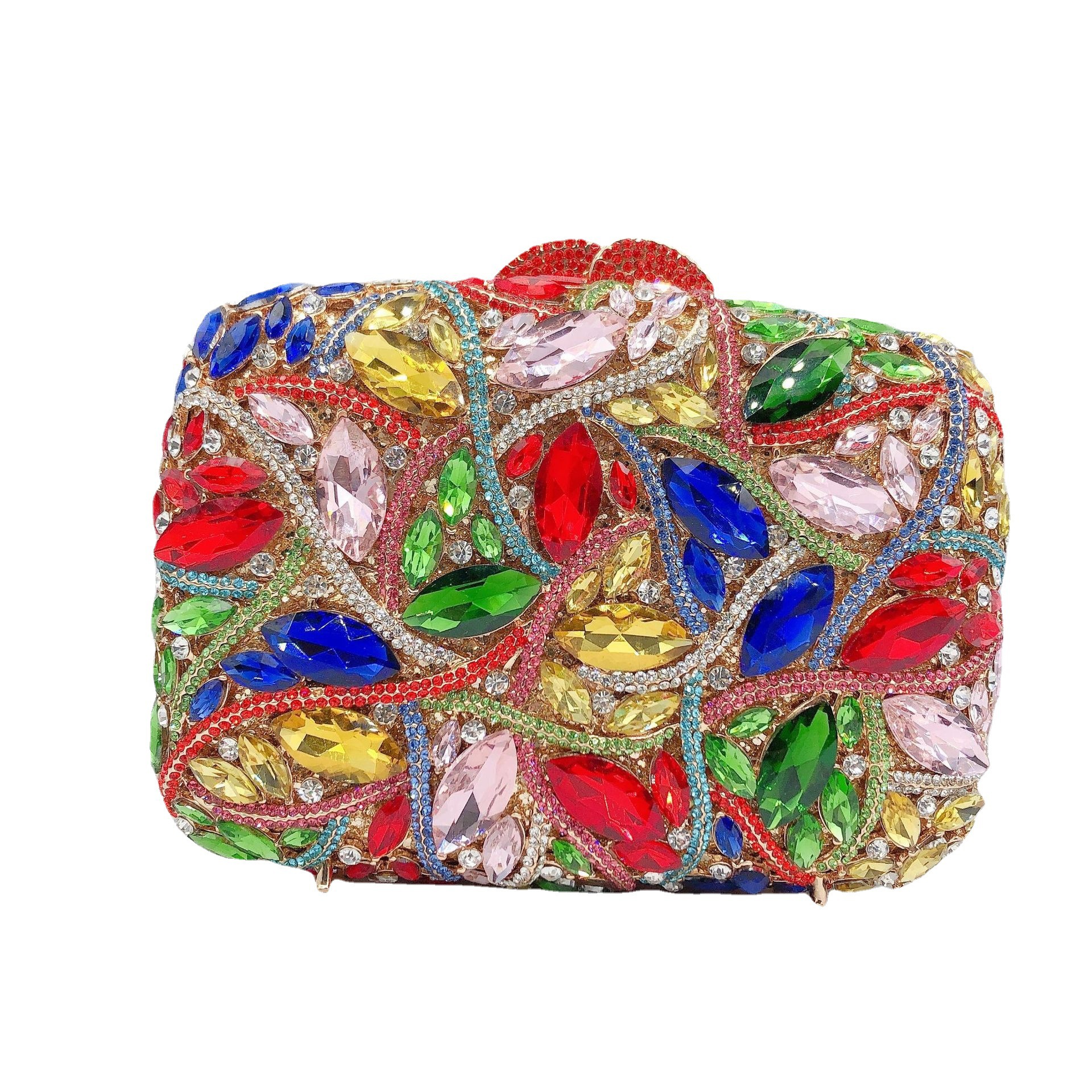 Selección estricta de diamantes transfronterizos bolsos de banquete bolsos de mano de diamantes bolsos de cristal de diamantes bolsos de mujer bolsos de embrague